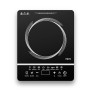 Wipro 2000 watt Induction Cooktop Sensor Feather Touch (Black) with Crystal Glass Plate |Manual