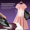 Wipro Elato GS209 Magnifico 2200 Watt Steam Iron with Ceramic Soleplate| Antidrip, Anticalc & Steam Burst| Steam Iron