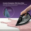 Wipro Elato GS209 Magnifico 2200 Watt Steam Iron with Ceramic Soleplate| Antidrip, Anticalc & Steam Burst| Steam Iron