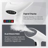 Wipro GST203 1380 Watt Handheld Garment Steamer, 2 Mode Steam Rate Control,Ceramic Soleplate,Vertical Steaming White