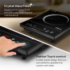 Wipro Vesta CIC202 2000 Watt Induction Cooktop with Feather Sensor and Crystal Glass Plate|10 inbuilt Indianized Pre set menus