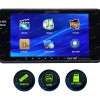 Woodman 7SLEDC 7-inch Car LED Screen with USB and Bluetooth (Black)