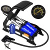 Woscher StepAir+ Double Cylinder Foot Tyre Inflator for Car and Bike, Air Pump