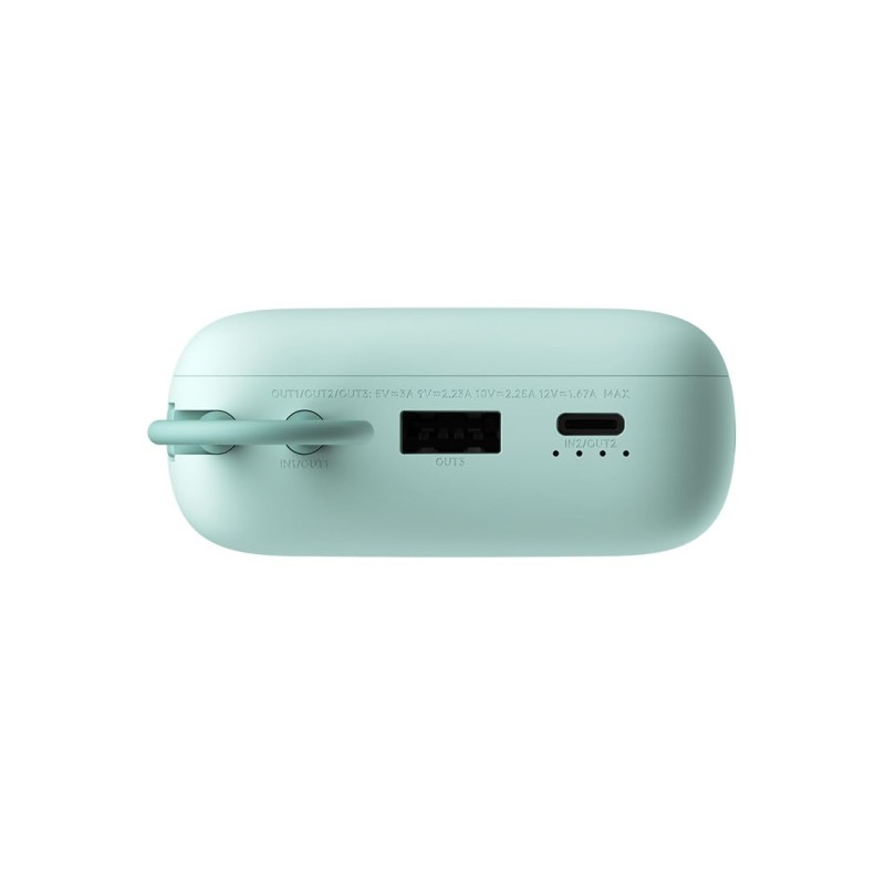 Xiaomi 20000mAh 22.5W Fast Charging PD | Power Delivery | QC 3.0 | Type C Input & Output | Triple Output Ports | Luxe Green
