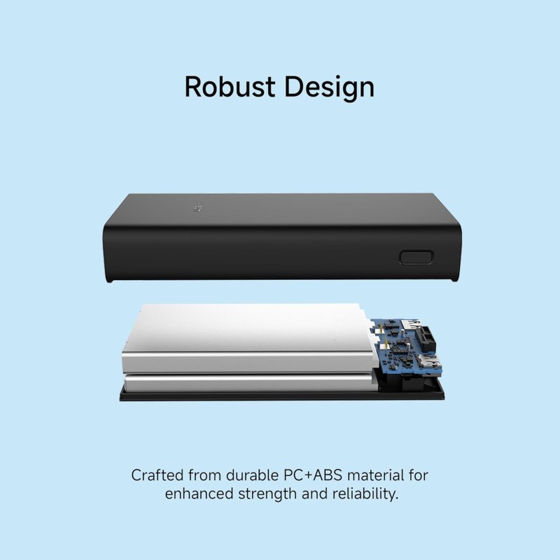 Xiaomi Power Bank 4i 20000mAh 33W Super Fast Charging PD |Smart 12 Layer Protection|Type C Input & Output,Black