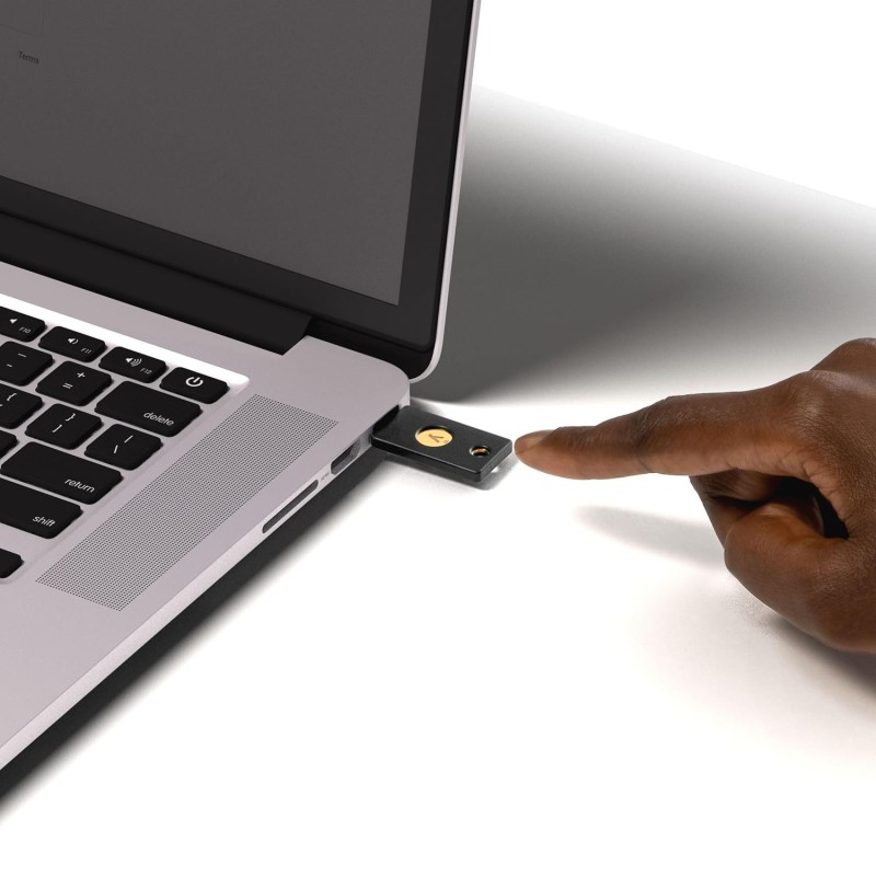 Yubico - YubiKey 5 NFC - Multi-Factor authentication (MFA) Security Key and passkey, Connect