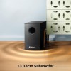 ZEBRONICS 120 Watts Soundbar, Home Theatre, Dual Racetrack Drivers Soundbar, 13.33cm Subwoofer (Juke BAR 3910)