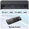 ZEBRONICS 120 Watts Soundbar, Home Theatre, Dual Racetrack Drivers Soundbar, 13.33cm Subwoofer (Juke BAR 3910)