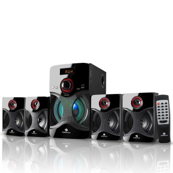 ZEBRONICS BT4440RUCF 60W 4.1 Channel Multimedia Speakers With Supporting SD Card, USB, AUX, FM & LED Display