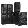ZEBRONICS Basso 100 5.1 Home Theater Speaker with 5.25" Subwoofer, 90W RMS Powerful Bass, Bluetooth 5.1, Wall Mount
