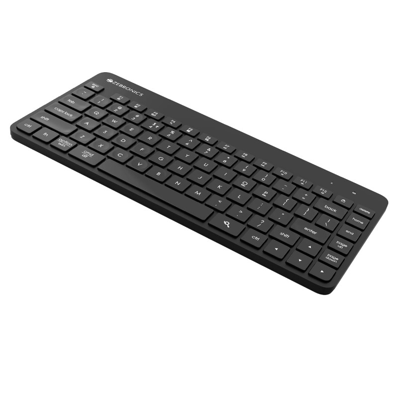 ZEBRONICS Companion 201 2.4GHz Wireless Keyboard & Mouse Combo, 83 Keys, AI Assist Key