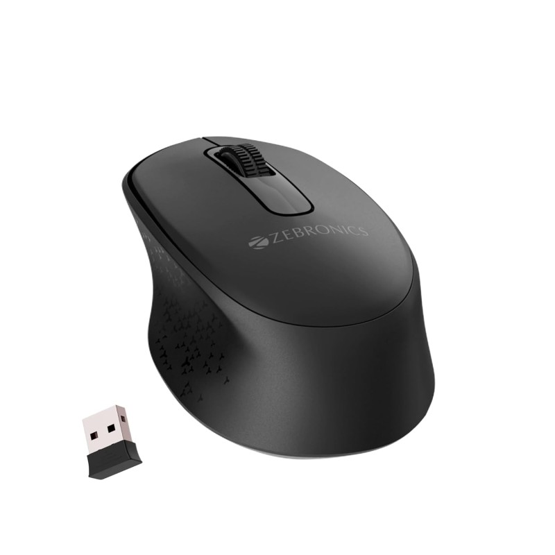 ZEBRONICS Companion 201 2.4GHz Wireless Keyboard & Mouse Combo, 83 Keys, AI Assist Key