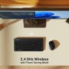 ZEBRONICS Companion 201 2.4GHz Wireless Keyboard & Mouse Combo, 83 Keys, AI Assist Key
