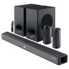 ZEBRONICS Juke BAR 9775, Dolby Soundbar, 650 Watts, 5.2.2 Surround, Dolby Atmos, Dual Wireless Subwoofer & Rear Satellites