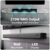 ZEBRONICS Juke BAR 9775, Dolby Soundbar, 650 Watts, 5.2.2 Surround, Dolby Atmos, Dual Wireless Subwoofer & Rear Satellites
