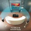 ZEBRONICS Juke BAR 9900 Soundbar, 725 Watts, DTS X, Dolby Atmos, 5.2.4 CH, 2X Wireless (Subwoofer & Satellites)