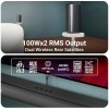 ZEBRONICS Juke BAR 9900 Soundbar, 725 Watts, DTS X, Dolby Atmos, 5.2.4 CH, 2X Wireless (Subwoofer & Satellites)