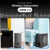 ZEBRONICS Juke bar 9550 pro 5.2 Soundbar (625 Watts), Dolby Audio, Dual Wireless Subwoofer & Wired Satellite, BT v5.3 Silver
