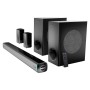 ZEBRONICS Juke bar 9550 pro 5.2 Soundbar (625 Watts), Dolby Audio, Dual Wireless Subwoofer & Wired Satellite, BT v5.3 Silver