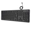 ZEBRONICS K24 Wired USB Keyboard, 104 Keys, Long Life 8 Million Keystrokes
