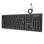 ZEBRONICS K24 Wired USB Keyboard, 104 Keys, Long Life 8 Million Keystrokes