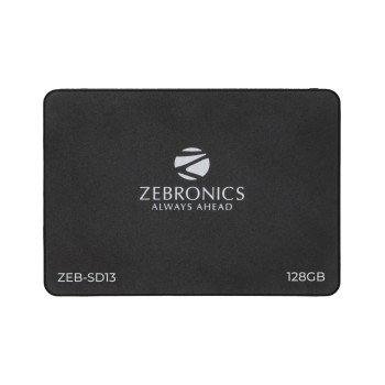 ZEBRONICS Smart 128 GB Desktop, Laptop, All in One PC's Black SATA Internal Solid State Drive (SSD) (ZEB-SD13)