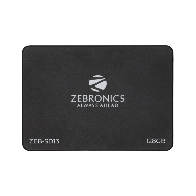 ZEBRONICS Smart 128 GB Desktop, Laptop, All in One PC's Black SATA Internal Solid State Drive (SSD) (ZEB-SD13)