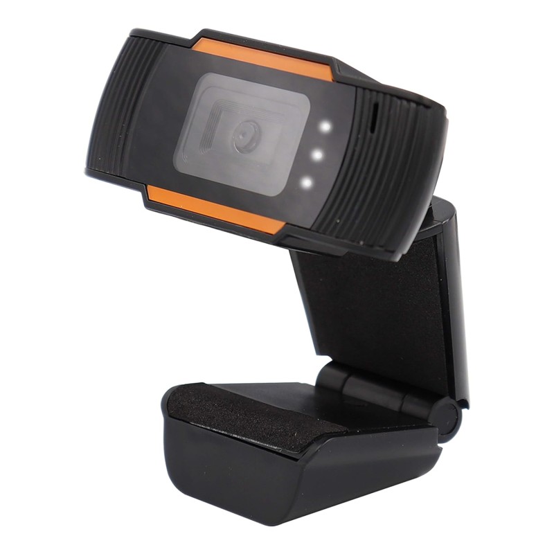 ZEBRONICS Zeb-Crisp Pro Digital Zoom Web Camera with USB (HD) with 5 Pixels Lens, Built-in Microphone (Black)