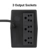 ZEBRONICS Zeb-U725 600VA UPS for Desktop/PC/Computers (not for Routers) Black