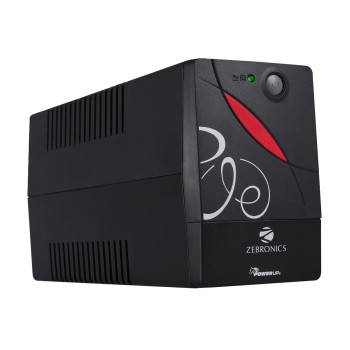 ZEBRONICS Zeb-U725 600VA UPS for Desktop/PC/Computers (not for Routers) Black