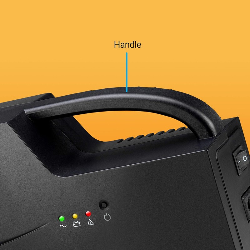 Zebronics CFL UPS Zeb-CU5013 with CFL Bulb Holder,Overload Indication,Microcontroller Based,2 pin DC Socket,Short Circuit Protection,Overload Indication