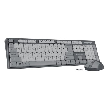 Zebronics Wireless Keyboard & Mouse Combo, 104 UV-Printed Keys, ₹ Key, 12 Multimedia Keys Companion 304