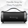 Zebronics ZEB-AXON Wireless Bluetooth 10W Barrel Finish Portable Speaker With Supporting Handy Strap, USB, SD Card, AUX & FM