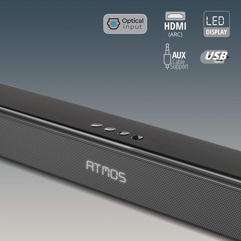 Zebronics ZEB-JUKE BAR 9800 DWS PRO DOLBY ATMOS Bluetooth Home Theater Soundbar With Digital Wireless Subwoofer Supporting