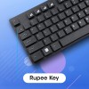 Zebronics Zeb-Companion 102 Wireless Keyboard and Mouse Combo, 104 Keys/Rupee Key, 1200 DPI Optical Sensor
