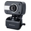 Zebronics Zeb-Crystal Clear Web Camera, 0.3 MP with USB with 3P Lens,Built-in Microphone,Auto (Black)