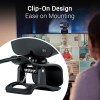Zebronics Zeb-Crystal Clear Web Camera, 0.3 MP with USB with 3P Lens,Built-in Microphone,Auto (Black)