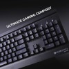 Zebronics Zeb-Max Pro Mechanical Gaming Full Size Keyboard, Suspended Keycaps, 18 RGB Light Modes (Gold Plated USB, Braided Cable)