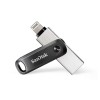 SanDisk iXpand Go 64GB Flash Drive for iPhone, iPad, Computers & Laptops - 3.0 USB 2-for-1 Drive with Type-A & Lightning Connectors (SDIX60N-064G-GN6NN)