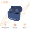 amazon basics Bluetooth 5.0 Truly Wireless in Ear Earbuds, Up to 38 Hours Playtime, IPX-5 Rated, Type-C Charging Case, Touch Controls, Voice Assistant, Optional Single Side Use for Phone Calls, Blue
