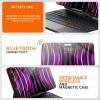 amazon basics Pro Series Bluetooth Magnetic Case with Keyboard for iPad Air 10.9" (2022, 2020, M2) & iPad Pro 11" (2018-2022) (Black)