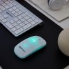 amazon basics Rechargeable Wireless Mouse with RGB LED Backlit 1600 DPI Ergonomic Mouse for Laptop, PC