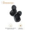 amazon basics Truly Wireless in Ear Earbuds with Built-in Mic, Touch Control, IPX5 Water Resistant, Bluetooth 5.3 (Black)