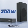 ZEBRONICS Soundbar Zeb-Juke Bar 1000 200W Dolby Atmos Black