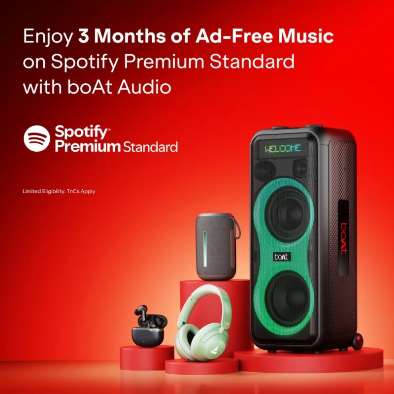boAt Mobile Speaker Aavante Bar 480 10 W Bluetooth Classic Black