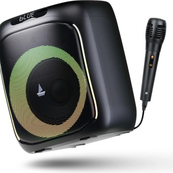 boAt PartyPal 185 Bluetooth Speaker 50W, 6 Hours Playtime, Midnight Black