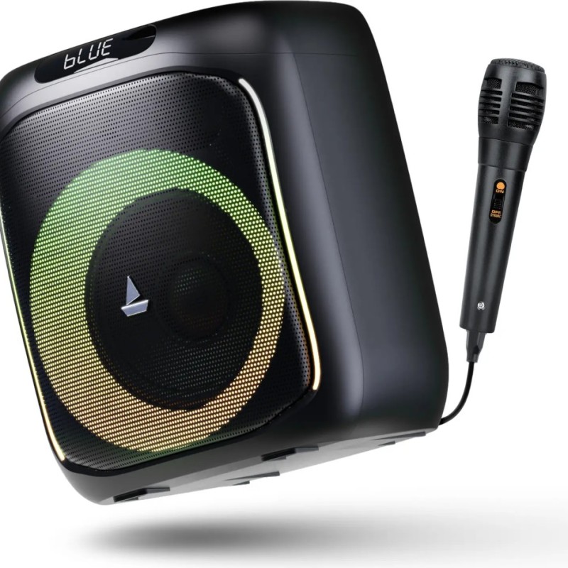 boAt PartyPal 185 Bluetooth Speaker 50W, 6 Hours Playtime, Midnight Black