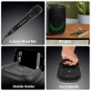 ZEBRONICS Portable Bluetooth Speaker Zeb-Buddy 100 20W RMS RGB LED, Black