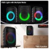 ZEBRONICS Portable Bluetooth Speaker Zeb-Buddy 100 20W RMS RGB LED, Black