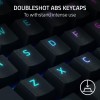 Razer Mechanical Gaming Keyboard BlackWidow V4 Pro Green Switch RGB Backlit Black